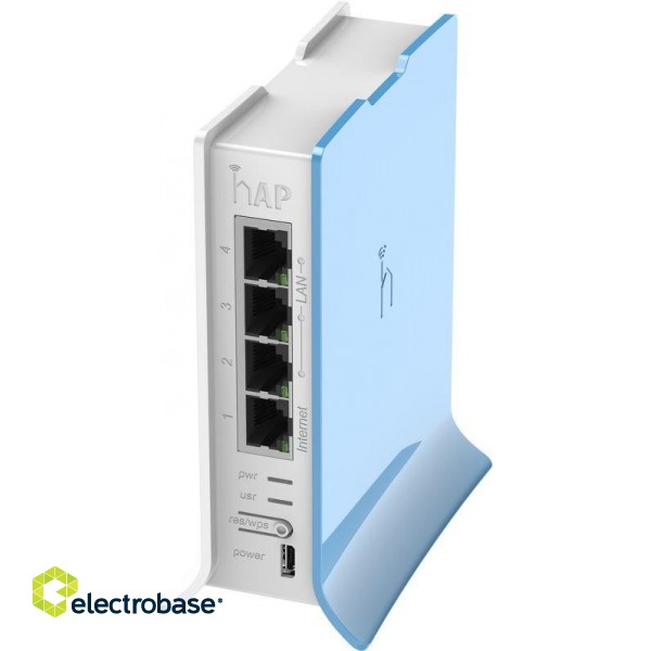 Mikrotik RB941-2ND-TC wireless access point 300 Mbit/s Blue, White image 3