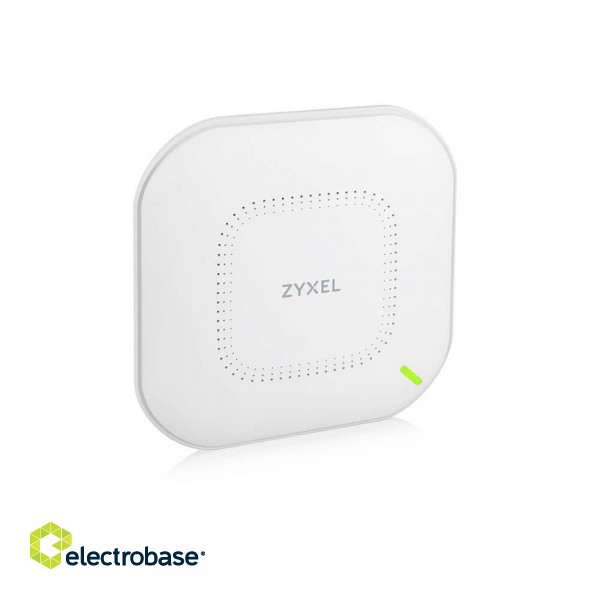 Zyxel WAX610D-EU0101F wireless access point 2400 Mbit/s White Power over Ethernet (PoE) фото 2