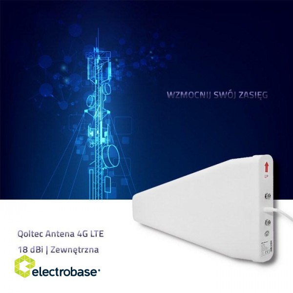 Qoltec 4G LTE Antenna | 18 dBi | External фото 2