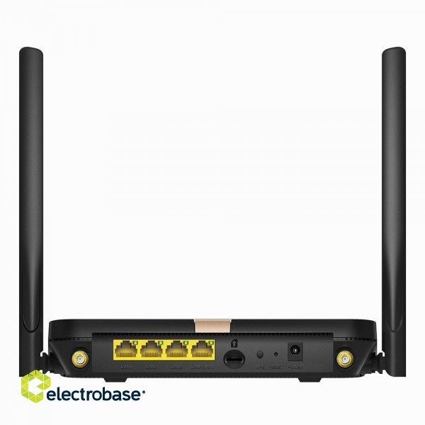 Cudy LT500D wireless router Fast Ethernet Dual-band (2.4 GHz / 5 GHz) 4G Black image 1