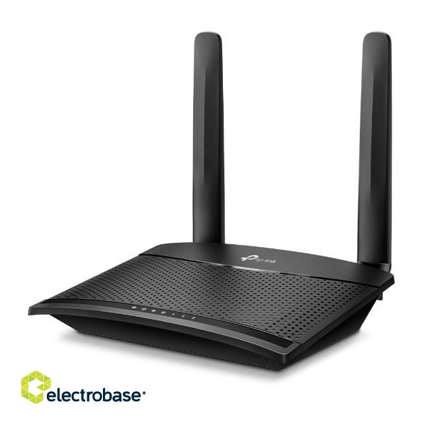 TP-LINK TL-MR100 LTE wireless router Single-band (2.4 GHz) Black image 1