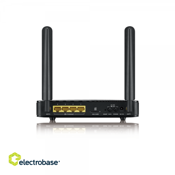 Zyxel LTE3301-PLUS-EU01V1F Dual frequency router (2.4 and 5 GHz) Fast Ethernet 3G 4G Black image 4