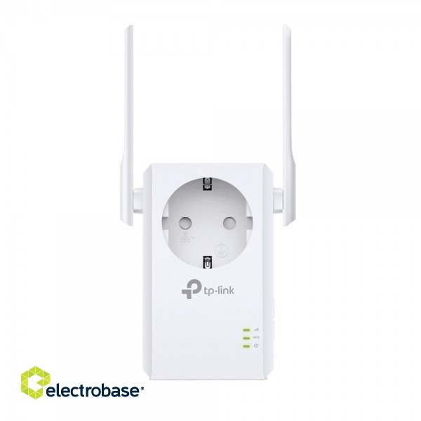 TP-LINK 300Mbps Wi-Fi Range Extender with AC Passthrough image 1