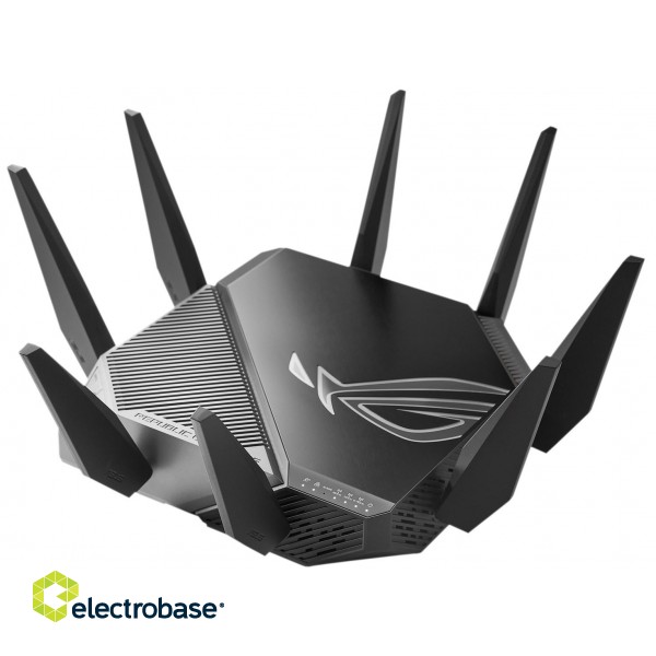 ASUS GT-AXE11000 wireless router Gigabit Ethernet Tri-band (2.4 GHz / 5 GHz / 6 GHz) Black image 3