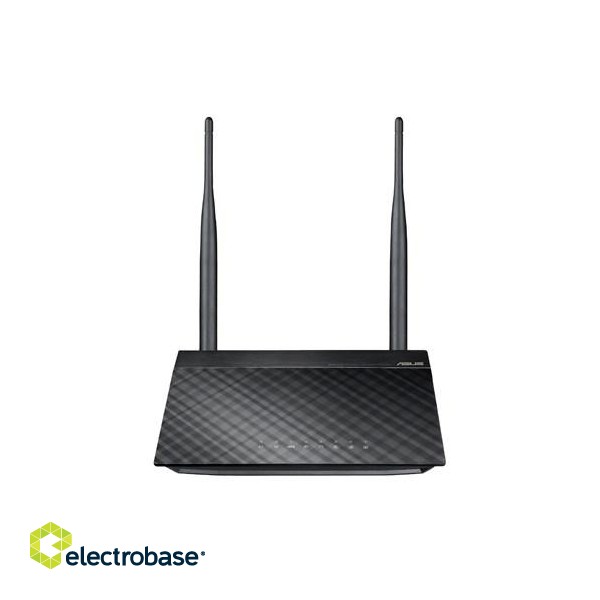 ASUS RT-N12E wireless router Fast Ethernet Black, Metallic image 1