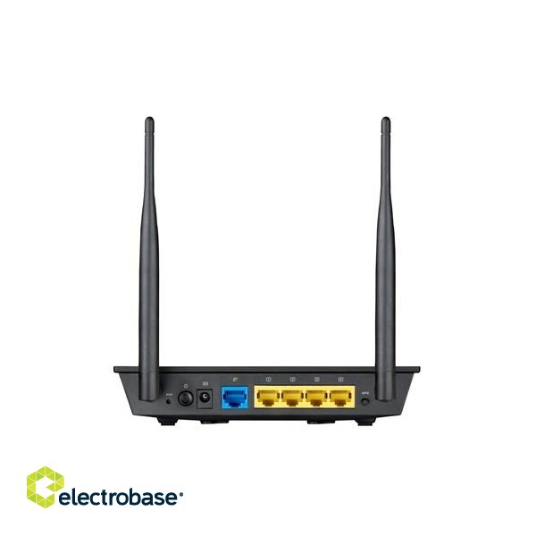 ASUS RT-N12E wireless router Fast Ethernet Black, Metallic image 3