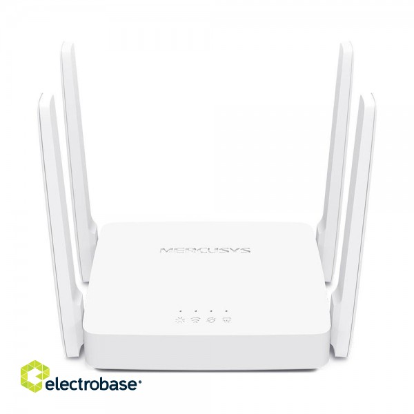 Mercusys AC10 wireless router Fast Ethernet Dual-band (2.4 GHz / 5 GHz) White image 1