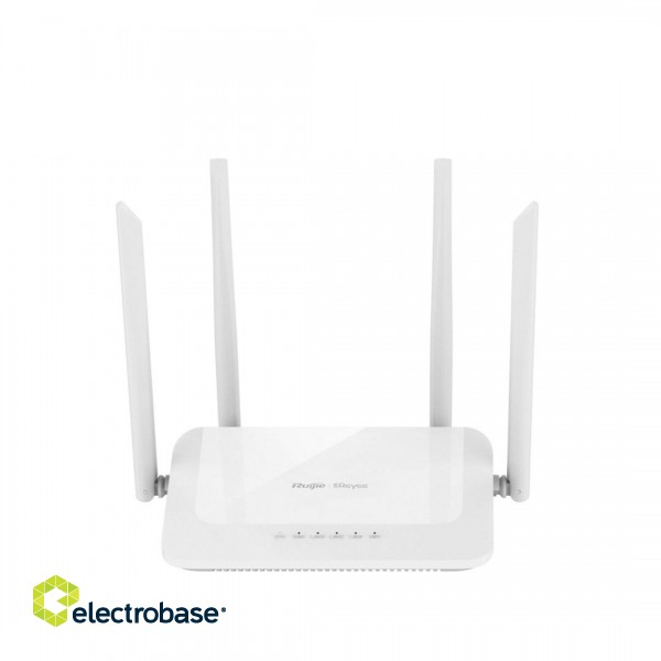 Ruijie Networks RG-EW1200 wireless router Fast Ethernet Dual-band (2.4 GHz / 5 GHz) White image 1
