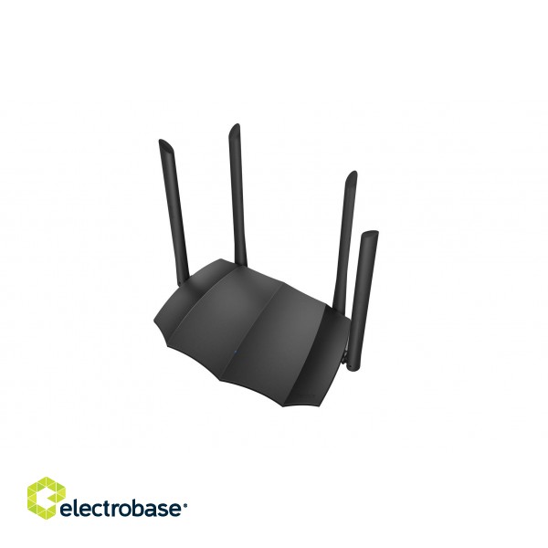 Tenda AC8 wireless router Gigabit Ethernet Dual-band (2.4 GHz / 5 GHz) Black image 4