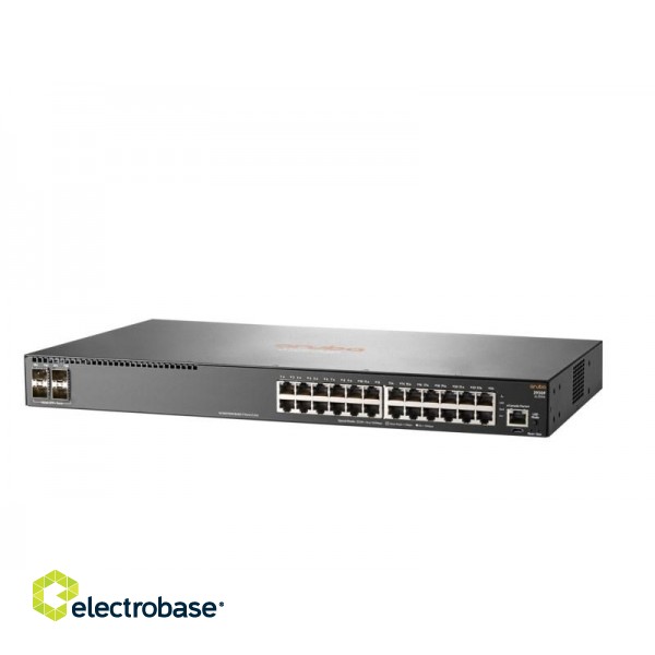 Aruba 2930F 24G 4SFP Managed L3 Gigabit Ethernet (10/100/1000) 1U Grey фото 2