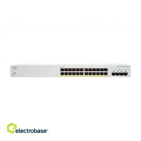 Cisco CBS220-24FP-4X-EU Switch paveikslėlis 3