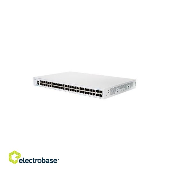 Cisco CBS350-48T-4G-EU network switch Managed L2/L3 Gigabit Ethernet (10/100/1000) Silver image 4