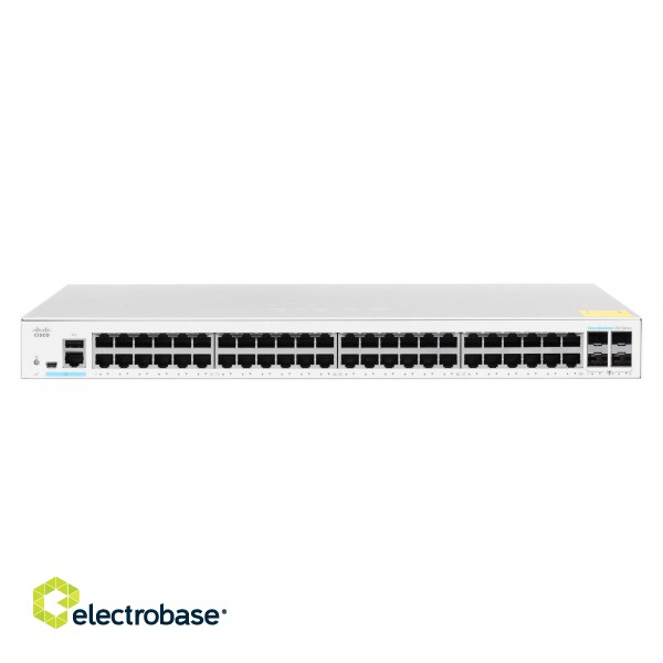 Cisco CBS350-48T-4X-EU network switch Managed L2/L3 Gigabit Ethernet (10/100/1000) Silver image 5