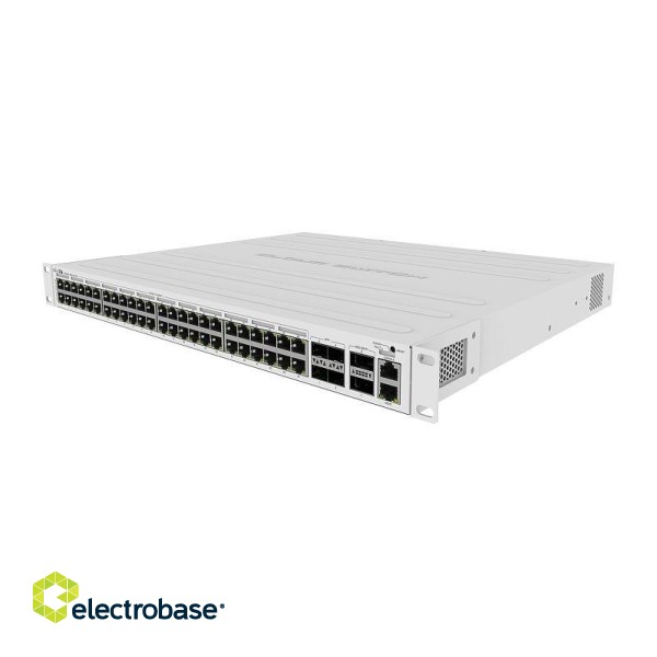 Mikrotik CRS354-48P-4S+2Q+RM network switch L3 Gigabit Ethernet (10/100/1000) Power over Ethernet (PoE) 1U image 3