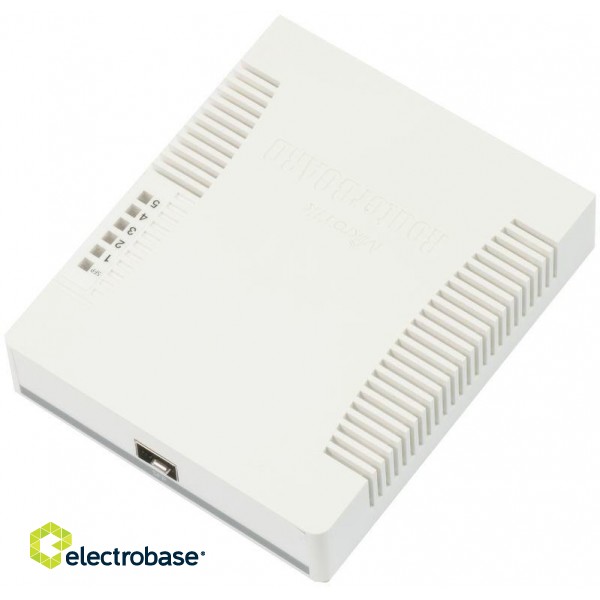 Mikrotik RB260GS Gigabit Ethernet (10/100/1000) Power over Ethernet (PoE) White image 3