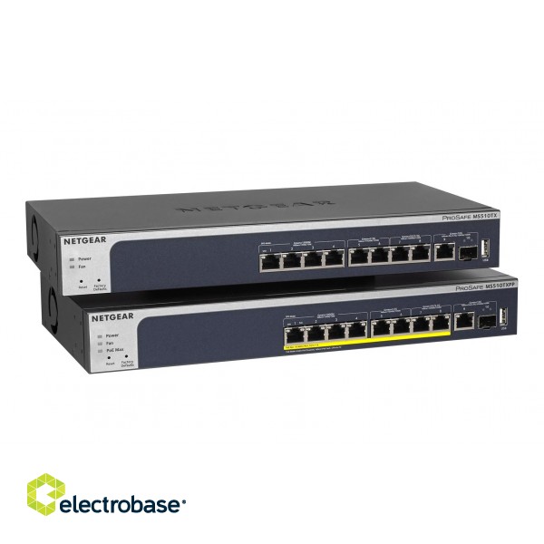 NETGEAR MS510TXPP Managed L2/L3/L4 10G Ethernet (100/1000/10000) Power over Ethernet (PoE) Grey image 7