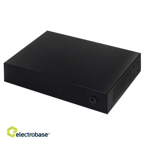 PULSAR SF108 network switch Managed Fast Ethernet (10/100) Power over Ethernet (PoE) Black paveikslėlis 6