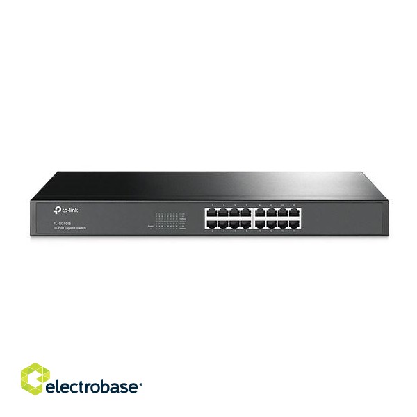 TP-LINK 16-Port Gigabit Rackmount Network Switch paveikslėlis 1