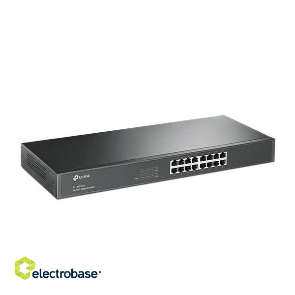 TP-LINK 16-Port Gigabit Rackmount Network Switch paveikslėlis 2