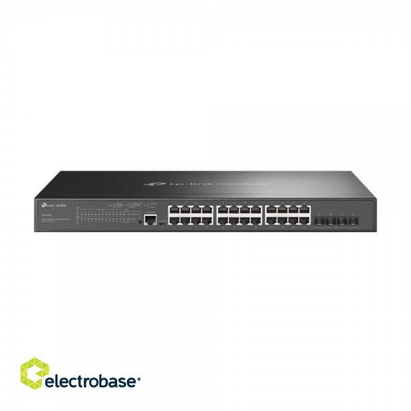 TP-Link Omada 28-Port Gigabit L2+ Managed Switch with 24-Port PoE+