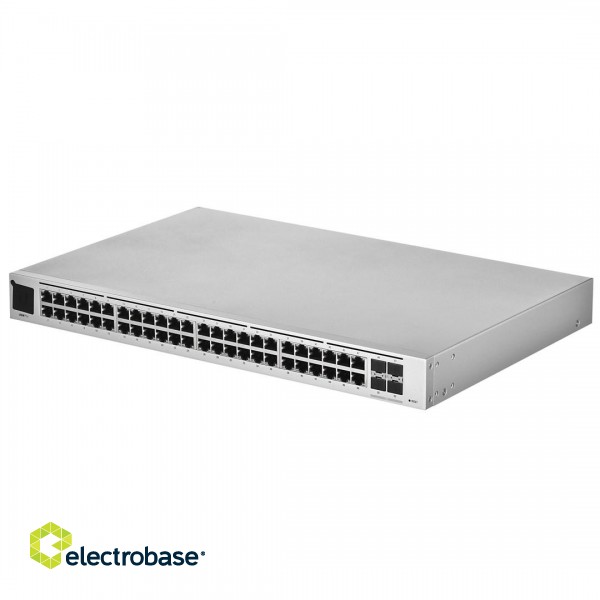 Ubiquiti Networks UniFi USW-PRO-48 network switch Managed L2/L3 Gigabit Ethernet (10/100/1000) Silver 1U image 4