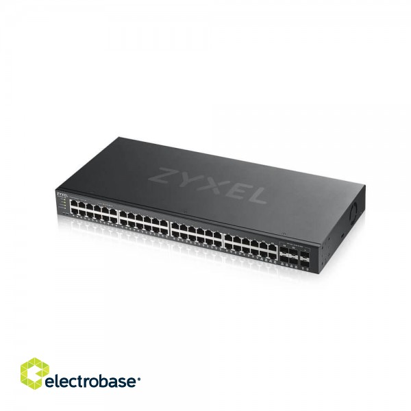 Zyxel GS1920-48V2 Managed Gigabit Ethernet (10/100/1000) Black фото 4