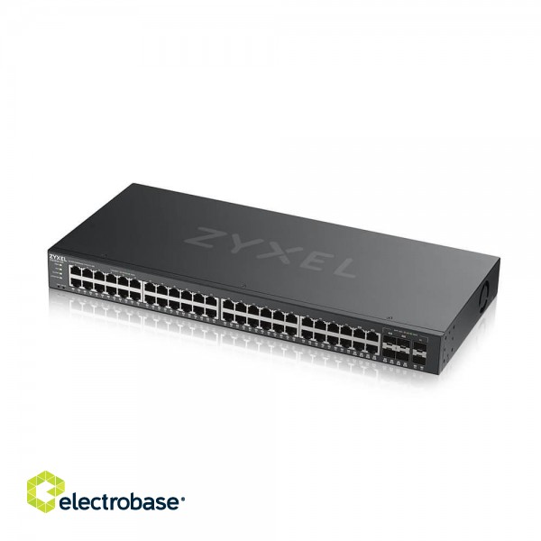 Zyxel GS2220-50-EU0101F network switch Managed L2 Gigabit Ethernet (10/100/1000) Black фото 4