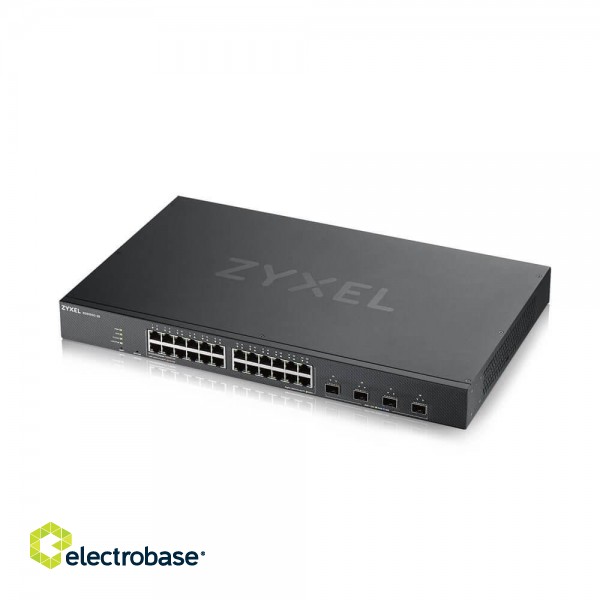 Zyxel XGS1930-28 Managed L3 Gigabit Ethernet (10/100/1000) Black фото 4