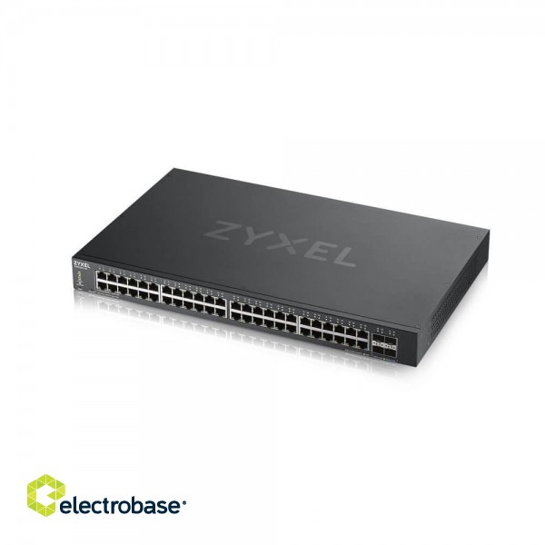 Zyxel XGS1930-52 Managed L3 Gigabit Ethernet (10/100/1000) Black фото 4
