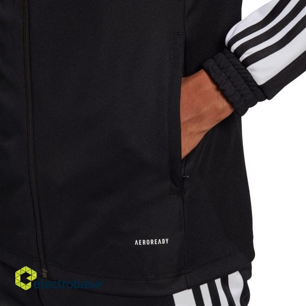 Adidas Squadra 21 Training M GK9546 zipped sweatshirt, men, black фото 1