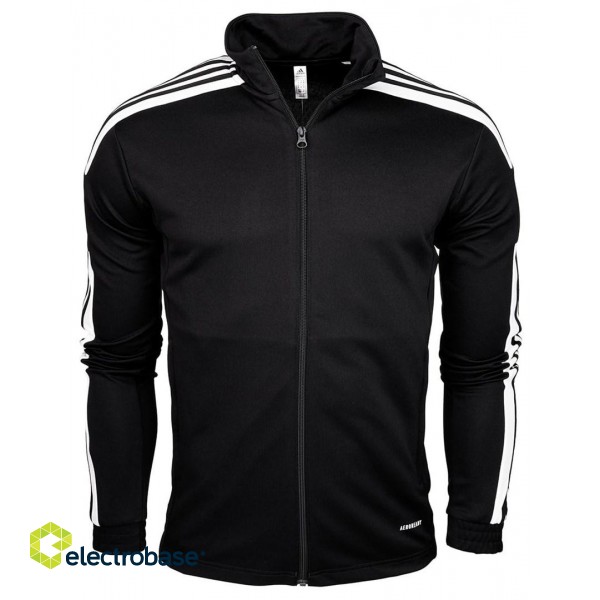 Adidas Squadra 21 Training M GK9546 zipped sweatshirt, men, black фото 2
