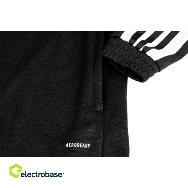 Adidas Squadra 21 Training M GK9546 zipped sweatshirt, men, black image 4