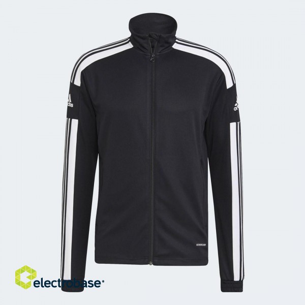 Adidas Squadra 21 Training M GK9546 zipped sweatshirt, men, black image 9