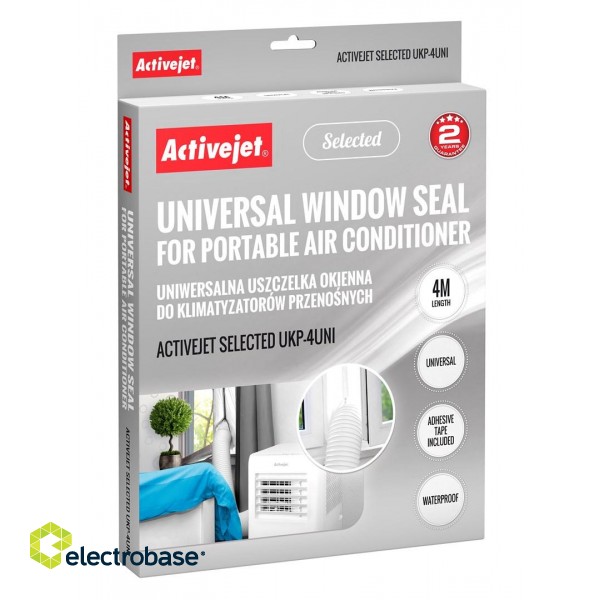 Activejet Universal window seal for mobile air conditioners Selected UKP-4UNI image 1