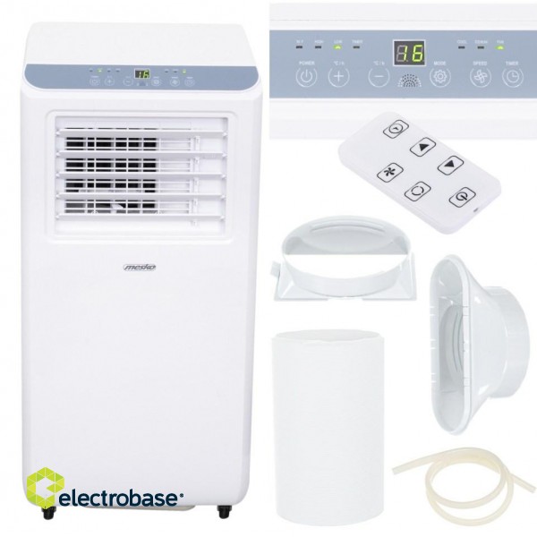 Mesko MS 7854 portable air conditioner 24 L 9000BTU White image 6