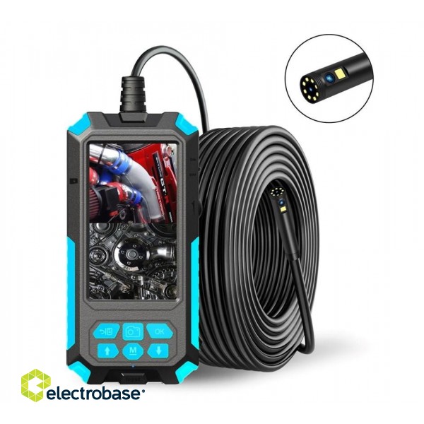 Inspection Camera MBG Line P50 Duo Endoscope 9 LED 2x Full HD 5m фото 8