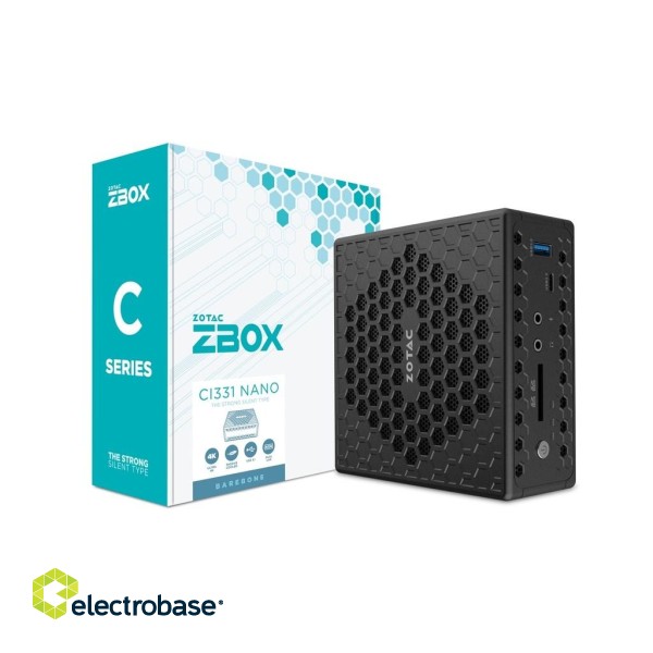 Zotac ZBOX CI331 nano Black N5100 1.1 GHz image 1
