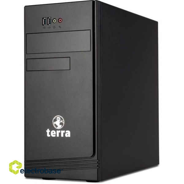 TERRA EU1009940 PC Intel® Core™ i5 i5-12500 8 GB DDR5-SDRAM 500 GB SSD Windows 11 Pro Mini Tower Black paveikslėlis 1