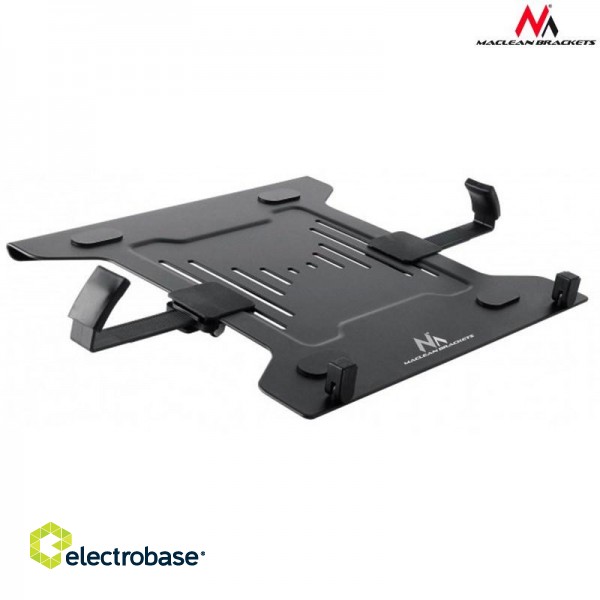 Maclean MC-764 - Laptop stand, monitor, suitable for spring-loaded grip фото 3