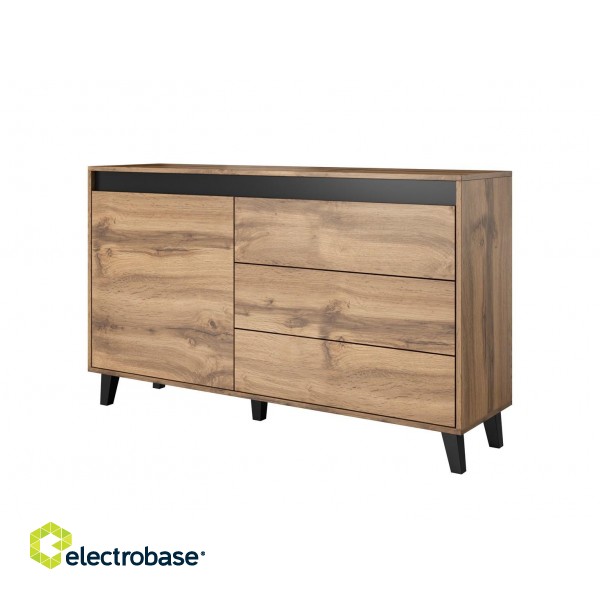 Cama chest of drawers NORD wotan oak/antracite image 1
