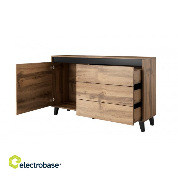 Cama chest of drawers NORD wotan oak/antracite image 2