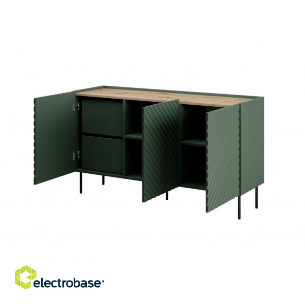 3D2SZ ONDA chest of drawers 150x45xH85 green image 2