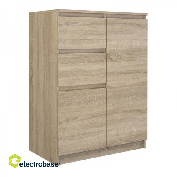 Topeshop 2D2S SONOMA chest of drawers paveikslėlis 2