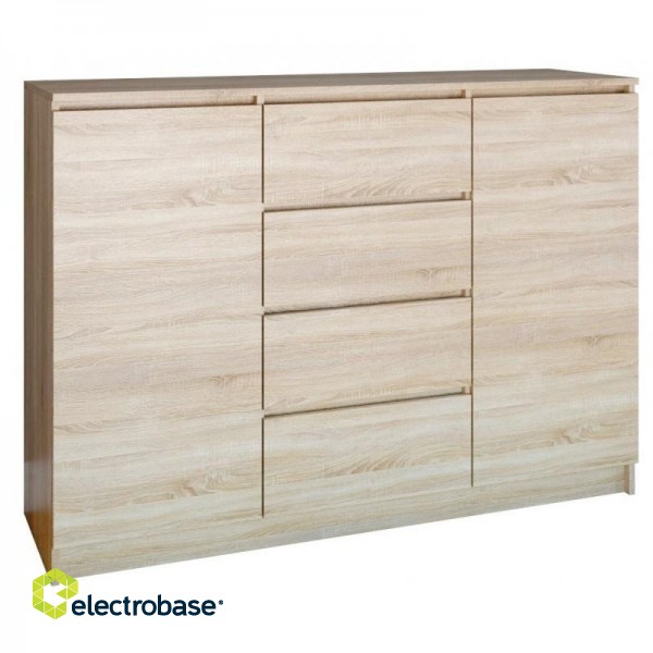 Topeshop 2D4S SONOMA chest of drawers image 1