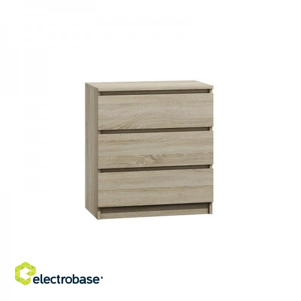 Topeshop M3 SONOMA chest of drawers фото 2