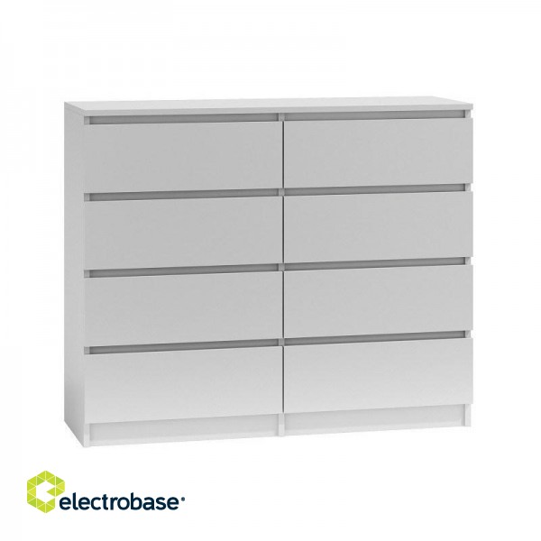 Topeshop M8 120 BIEL chest of drawers image 2