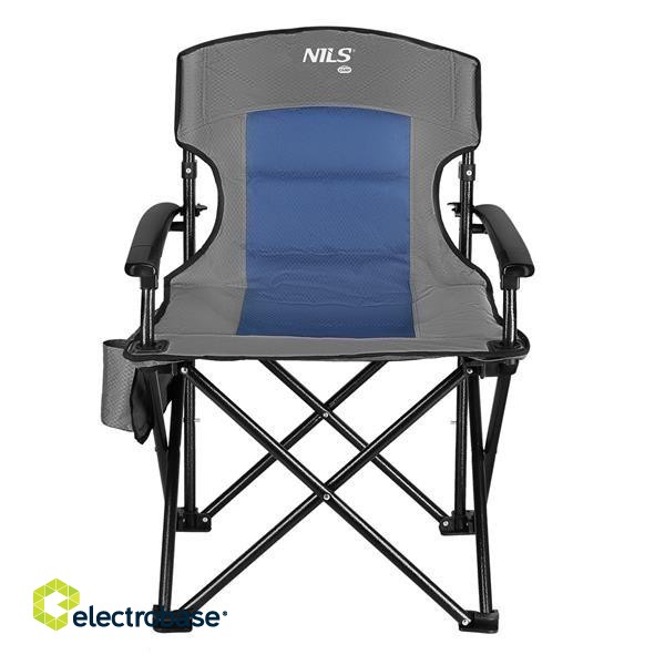 NILS CAMP hiking chair NC3075 blue image 1