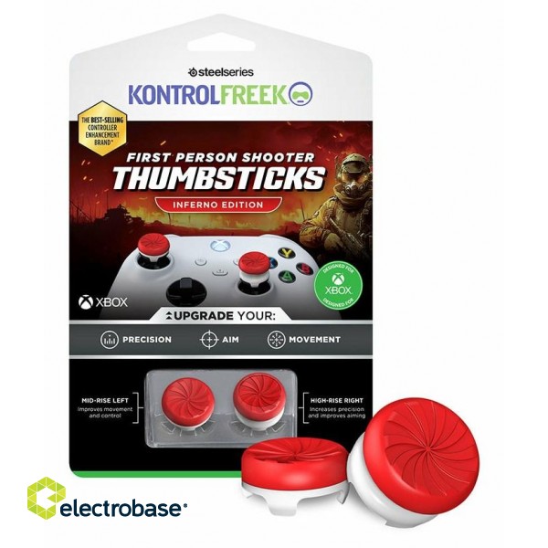 SteelSeries KontrolFreek Inferno FPS, Thumbstick, XBX - red