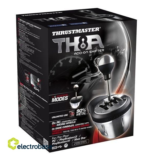 Thrustmaster 4060059 Gaming Controller Black, Metallic USB Special PC, PlayStation 4, PlayStation 5, Playstation 3, Xbox image 4