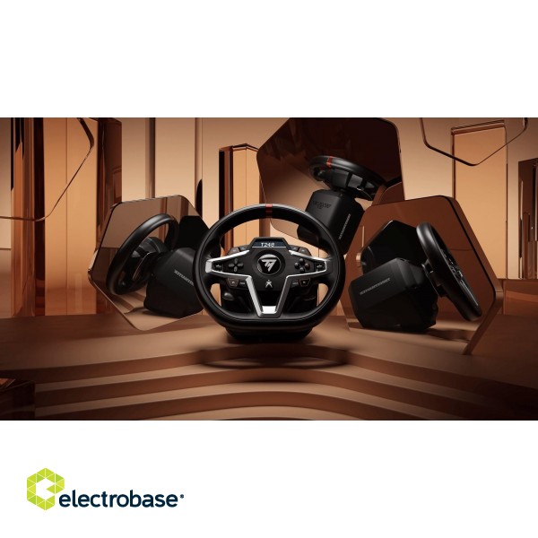 Thrustmaster Steering Wheel T248X Game racing wheel Black image 3